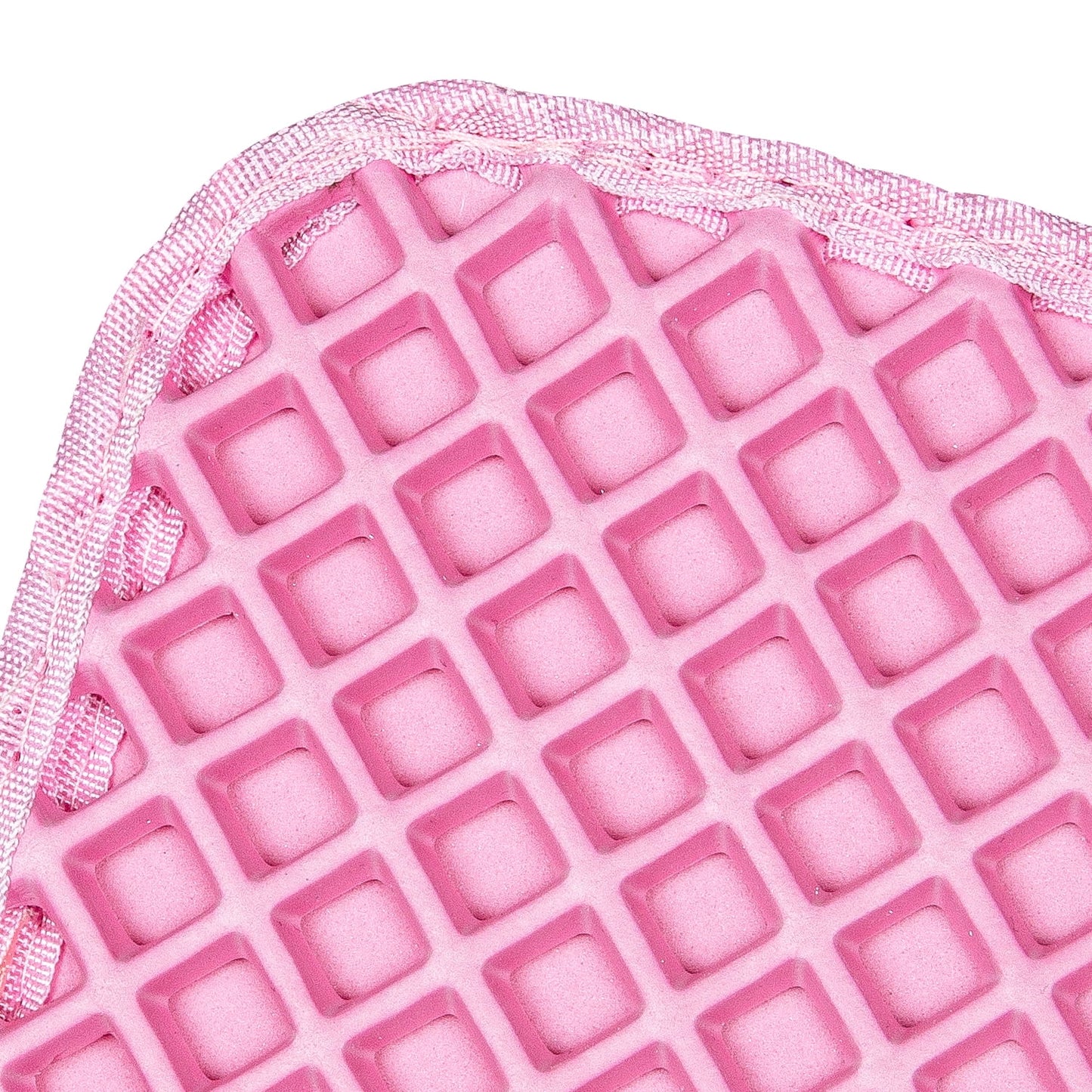 Double Layer anti Tracking Waterproof Cat Litter Trapping Mat Pink